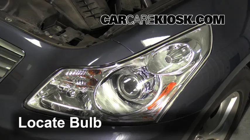 2009 Infiniti G37 X 3.7L V6 Sedan (4 Door) Lights Fog Light (replace bulb)